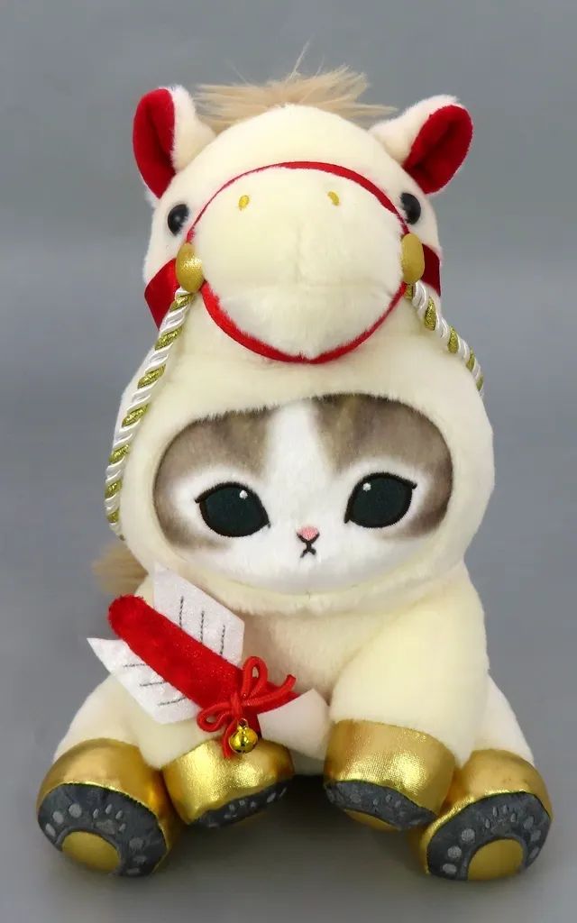 【中古】ぬいぐるみ [単品] 干支午にゃんぬいぐるみ 「mofusand ハッピーバッグ2026」 同梱品