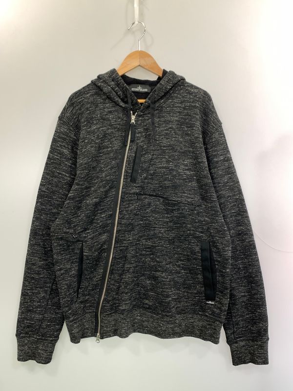 【中古品】 STONE ISLAND ストーンアイランド SHADOW PROJECT 671960507 OFF CENTER ZIP HOODIE フルジップパーカー 【141-260531-AS-17-min】