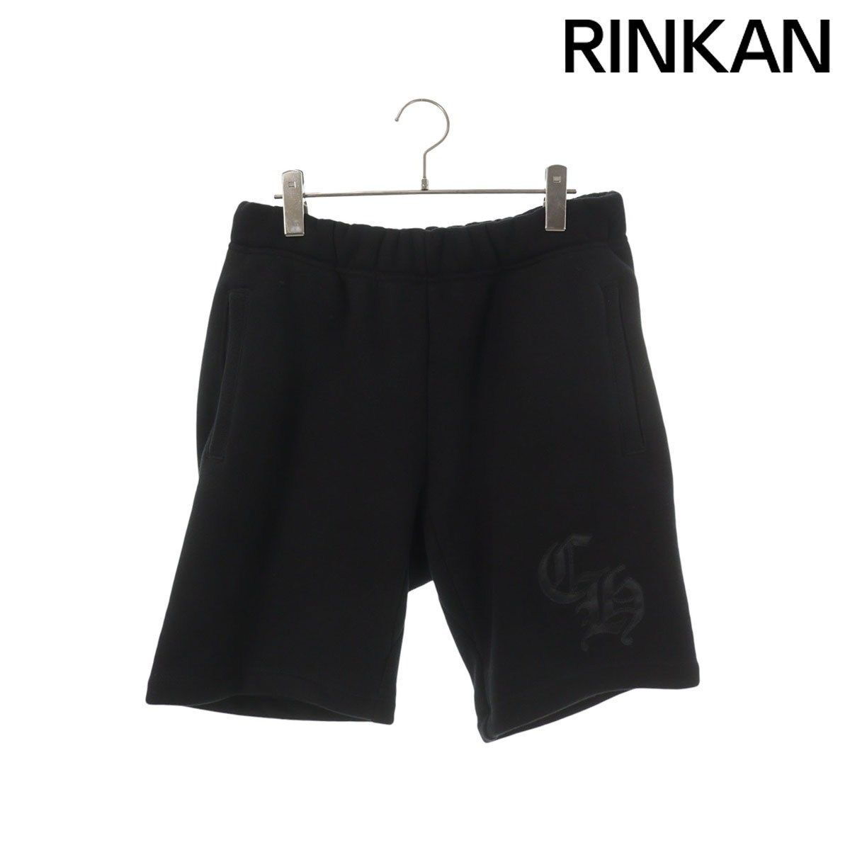 クロムハーツ 7-11 SHORTS CHロゴ刺繍スウェットハーフパンツ メンズ S