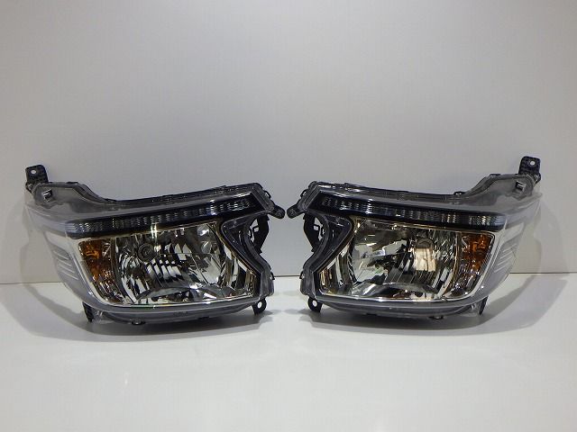 N-WGN　ヘッドライト　左右　ハロゲン　JH1/2　前期　W1343　N0　33150/33100-T6G-N01　コーティング　美品　260530056
