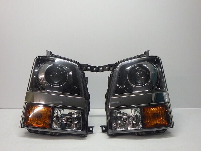 ワゴンR RR ヘッドライト左右 HID MH21S/22S 後期 100-59052 レベ付 35120/35320-58J21 コーティング 綺麗 260529235