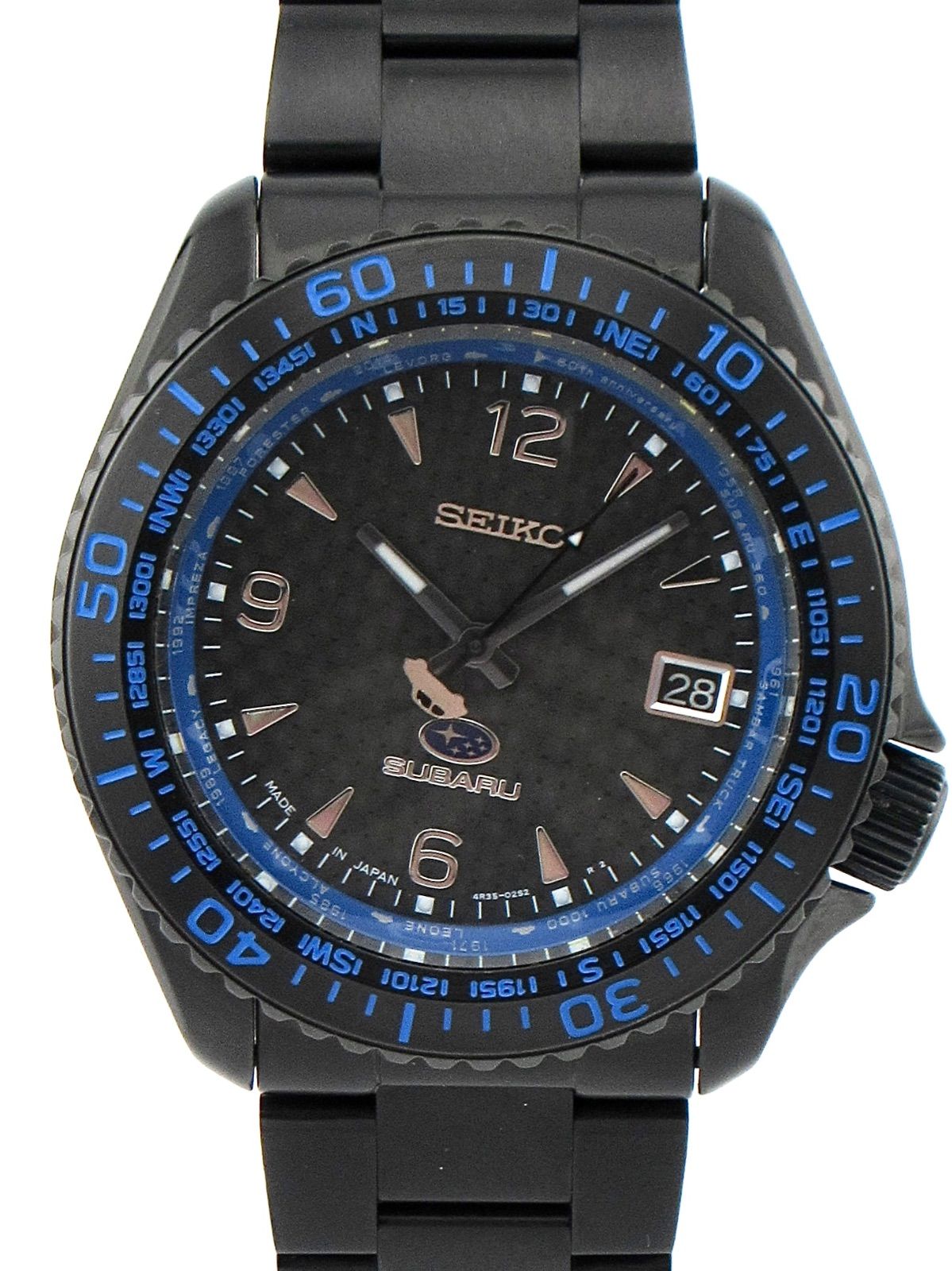 SEIKO 4R35-03F0 SZSB002 スバル60周年記念 限定 ドライバーズウォッチ 自動巻き時計 セイコー SUBARU