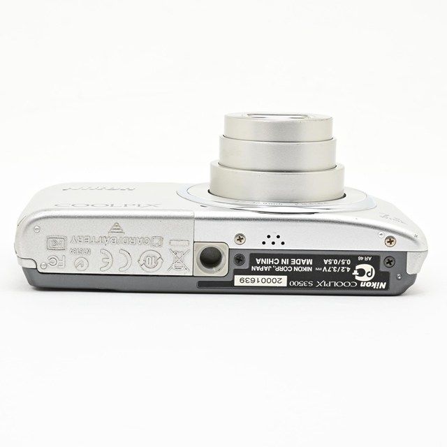 良品＞ Nikon COOLPIX S3500 クリスタルシルバー S3500SL｜光学7倍