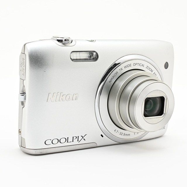 良品＞ Nikon COOLPIX S3500 クリスタルシルバー S3500SL｜光学7倍
