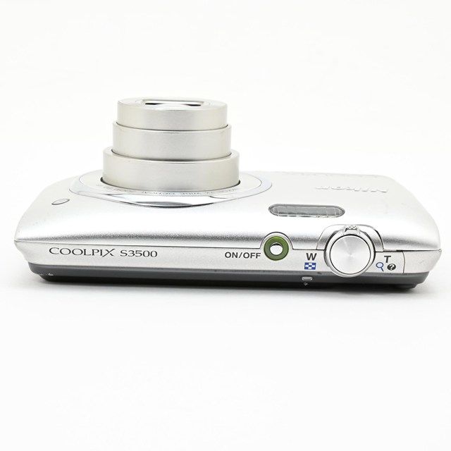 【ほぼ新品】 ニコン　Nikon COOLPIX S3500 クリスタルシルバー 良品＞ Nikon COOLPIX S3500 クリスタルシルバー S3500SL｜光学7倍