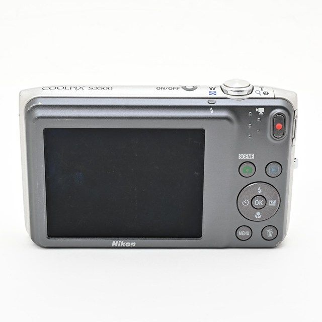 良品＞ Nikon COOLPIX S3500 クリスタルシルバー S3500SL｜光学7倍