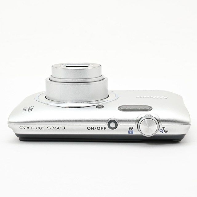 良品＞ Nikon COOLPIX S3600 クリスタルシルバー S3600SL｜2005万画素