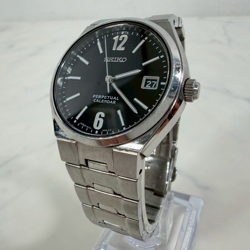新品電池交換済み】稼働品 SEIKO 8F32-00M0 パーペチュアルカレンダー