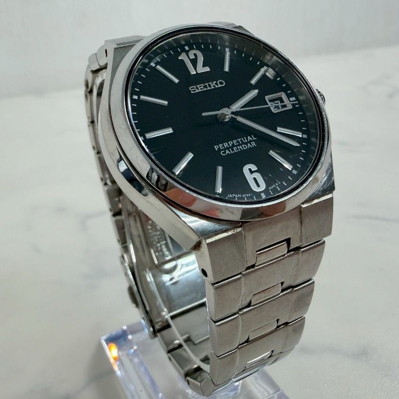 新品電池交換済み】稼働品 SEIKO 8F32-00M0 パーペチュアルカレンダー