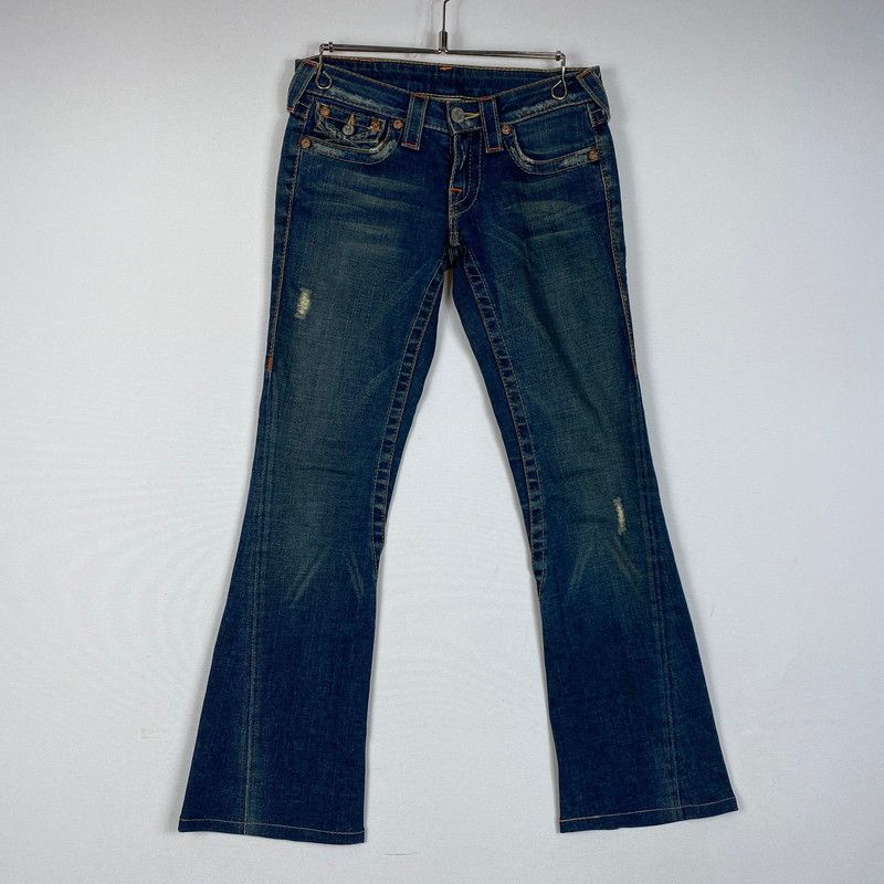 【中古品】 TRUE RELIGION トゥルーレリジョン JOEY FLARED DENIM PANTS 10-503J フレア デニムパンツ ボトムス ジーンズ 【171-260530-yo-19-tei】