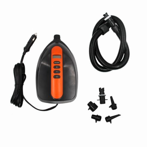 SUP用 電動エアーポンプ 12V 16psiまで 空気入れ 空気抜き インフレータブル 電動空気入れ 自動停止 エアーベッド エアーソファー エアープール エアーテントe dda01743