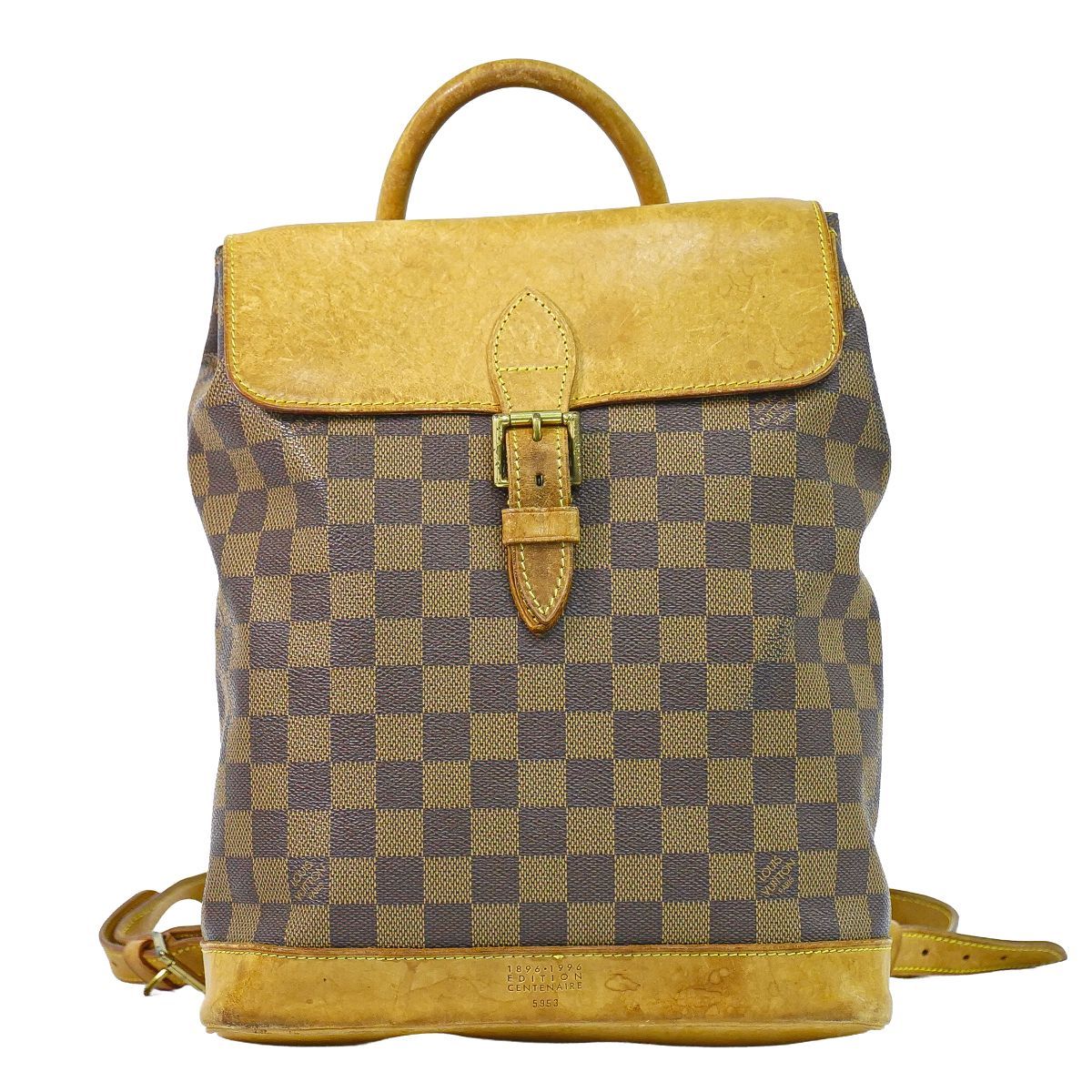 本物 ルイヴィトン LOUIS VUITTON LV アルルカン 100周年記念 ダミエ 
