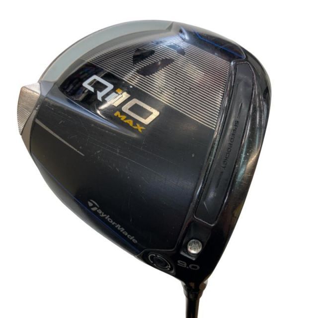 【中古】 テーラーメイド Qi10 MAX 9° ドライバー DR Diamana BLUE TM50(Qi10 DR) (フレックスS) メンズ 男性用 右利き 右用 Cランク ゴルフクラブ