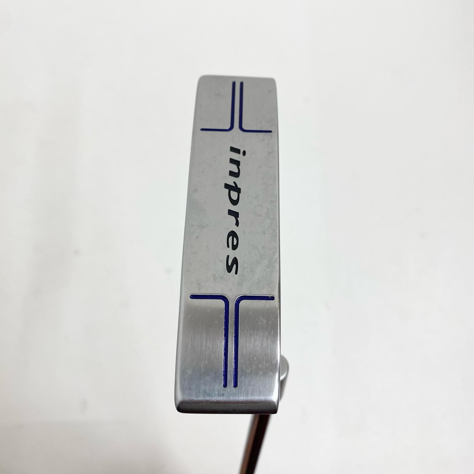 【加古川店】 中古 YAMAHA | ヤマハ パター inpres2016 純正スチールシャフト 約33インチ ヘッドカバー付 【427】