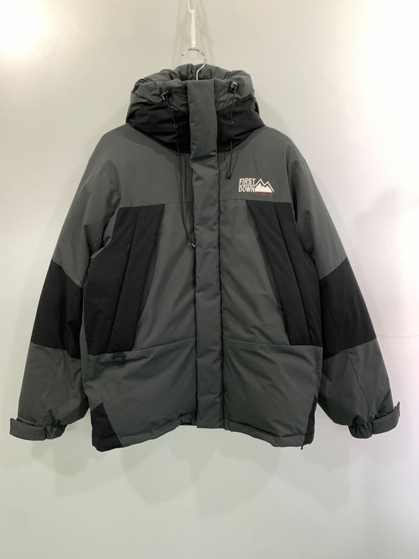 【中古品】 FIRST DOWN ファーストダウン 223-1514 HOODED DOWN JACKET ダウンジャケット あうたー 【144-260531-AS-23-min】