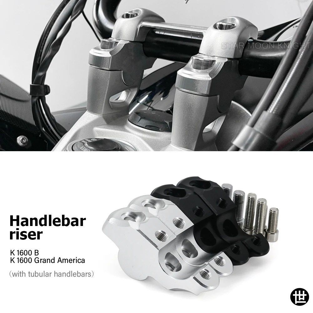 BMW K1600B K1600 K 1600 B GRAND AMERICA用 28MM ハンドルバーライザークランプ ハンドルバー後方移動用 オートバイアクセサリー