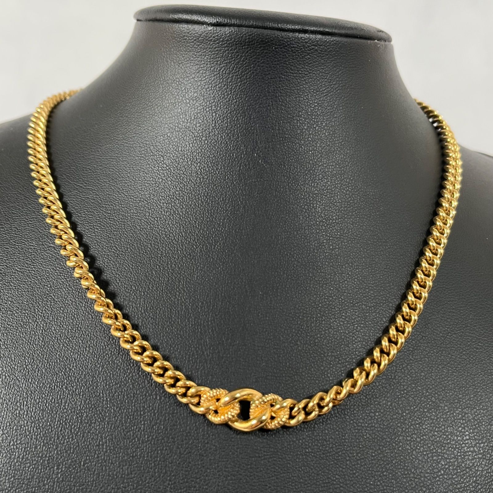 管2605-298】Christian Dior クリスチャンディオール CDロゴ ゴールド 