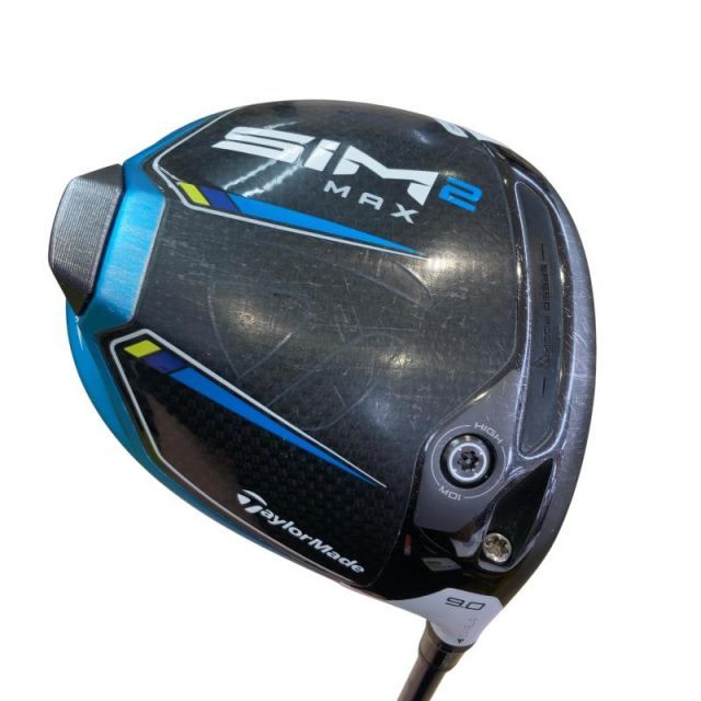【中古】 テーラーメイド SIM2 MAX 9° ドライバー DR TENSEI BLUE TM50(SIM2 DR) (フレックスS) メンズ 男性用 右利き 右用 Cランク ゴルフクラブ