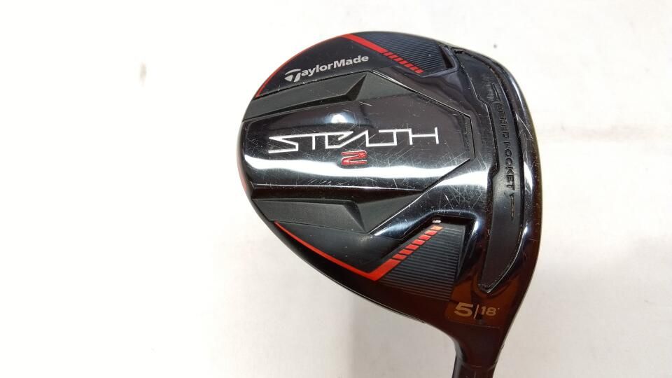 テーラーメイド　STEALTH2　18度　ツアーAD CQ-6　Sフレックス　フェアウェイウッド　中古　ゴルフドゥ！松前R56店【最短即日発送】