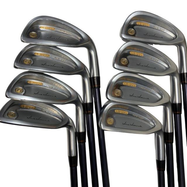 【中古】 本間ゴルフ LB-280 NEW H＆F GNiメタル仕様 8S アイアンセット IR 2S NEW SUPER FERRITE CARBON (フレックスその他) メンズ 男性用 右利き 右用 Cランク ゴルフクラブ