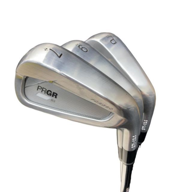 【中古】 プロギア PRGR 03 5S アイアンセット IR Diamana FOR PRGR(2022 IR) (フレックスS) メンズ 男性用 右利き 右用 Cランク ゴルフクラブ