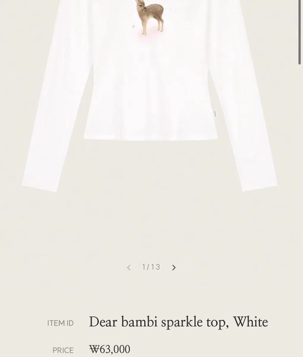 シアー Bambi Tシャツ