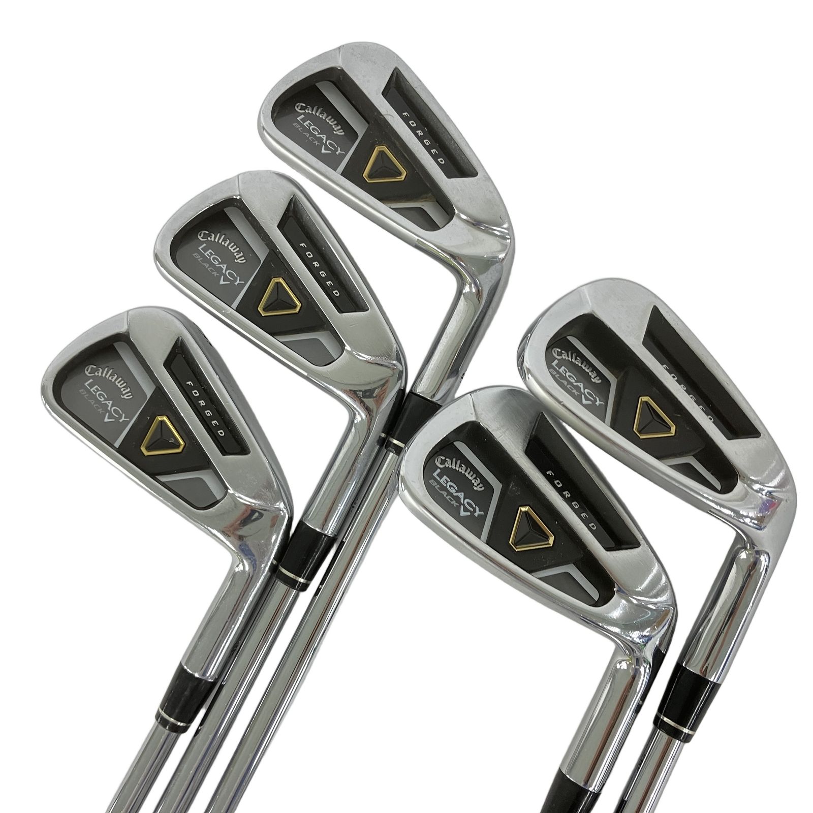 Callaway V black アイアン ゴルフクラブ 5、6、7、9、P 5本セット 