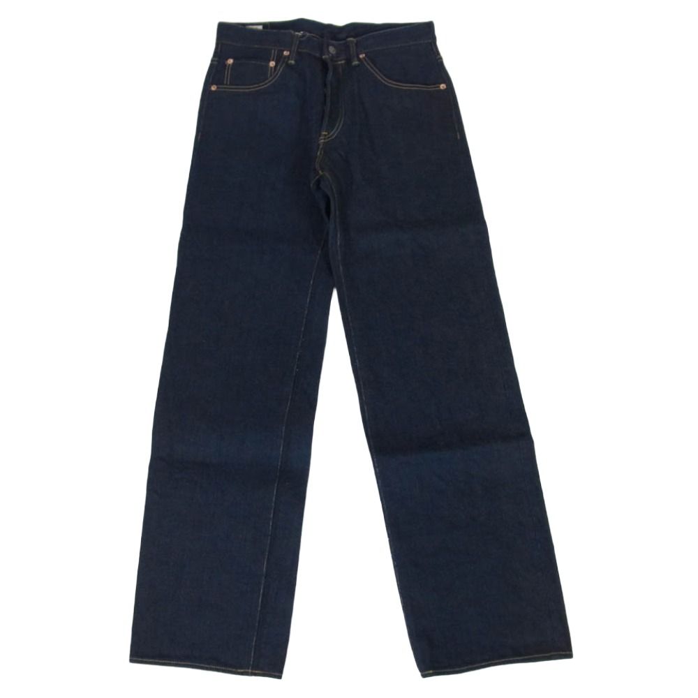 ONI DENIM 鬼デニム ONI200ZR-OLV Secret Denim weft Olive Wide Straight 20oz シークレットデニム 緯糸オリーブ ワイドストレート デニム パンツ 32【極上美品】【中古】