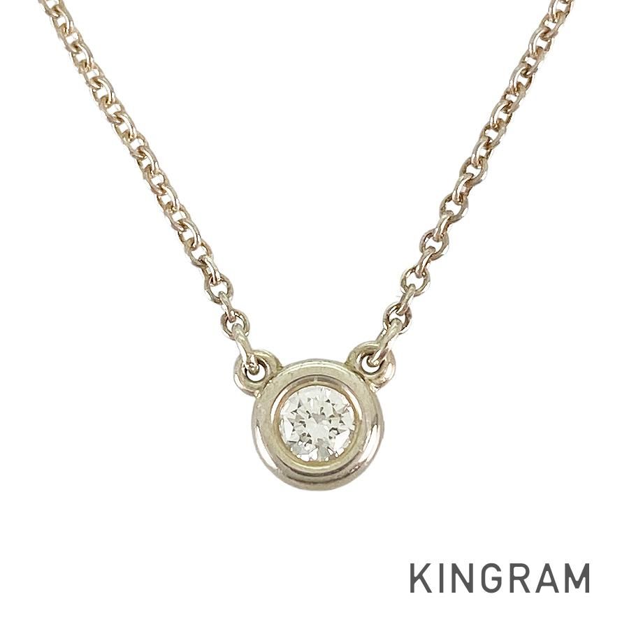 ティファニー TIFFANY&Co. バイザヤード Sv925 ダイヤモンド ネックレス st【中古】
