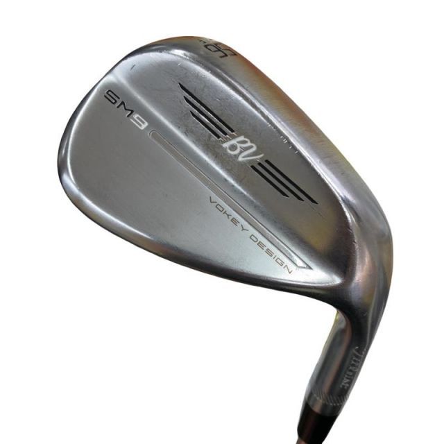 【中古】 タイトリスト VOKEY SPIN MILLED SM9 ツアークロム 56°/14°F ウェッジ WG NS PRO 950GH neo (フレックスS) メンズ 男性用 右利き 右用 Dランク ゴルフクラブ