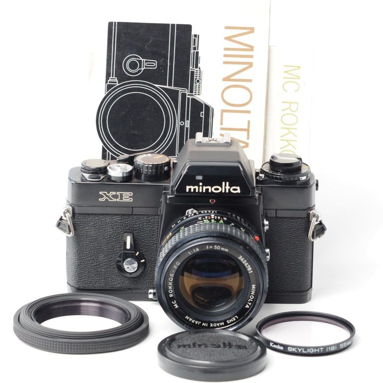 MINOLTA XE MC ROKKOR-PF 1:1.4 f=50mm ミノルタ 一眼レフ フィルムカメラ #15140