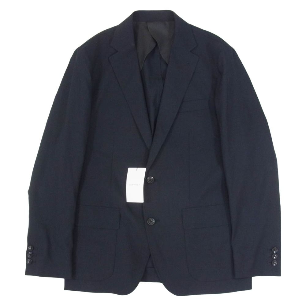 SOPHNET. ソフネット 24SS SOPH-240009 SUMMER STRETCH WOOL STANDARD JACKET ストレッチ ウール スタンダード 2ボタン ジャケット テーラードジャケット ネイビー系 M【新古品】【未使用】【中古】