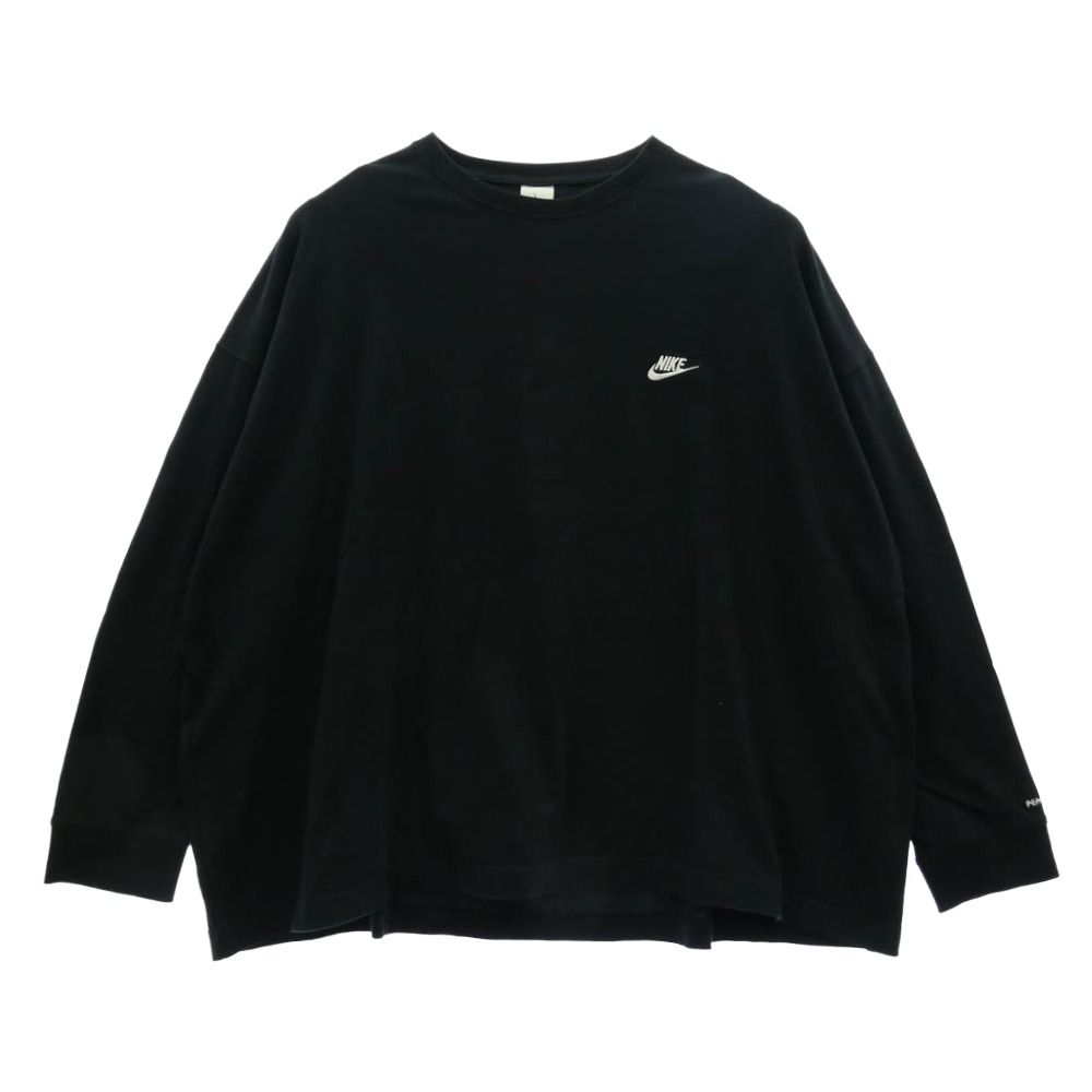 NIKE ナイキ DR0097-010 ×PEACEMINUSONE LS Tee ピースマイナスワン バッグデイジー プリント クルーネック 長袖 カットソー Tシャツ ブラック系 XL【中古】