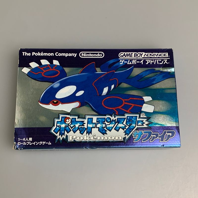 【中古品】 GBAソフト ポケットモンスター サファイア ポケモン ゲームボーイアドバンス ソフト 【023-260531-hu-02-min】