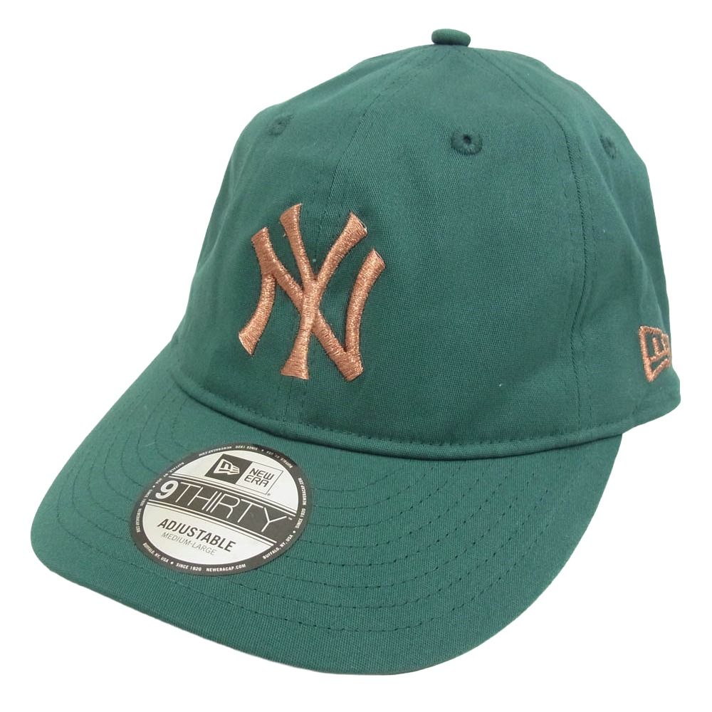 NEW ERA ニューエラ × theApartment NEW YORK YANKEES 9THIRTY DEEP STREAM Exclusive ジアパートメント ナインサーティー ニューヨーク ヤンキース キャップ グリーン系【極上美品】【中古】