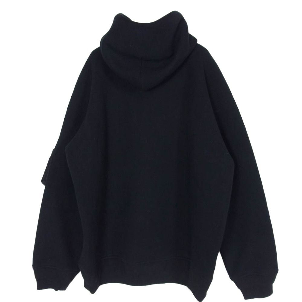 Sacai サカイ 25-03788M Sponge Sweat Hoodie 再構築 MA-1ドッキング スポンジスウェット ジップパーカー ブラック系 S 2【中古】