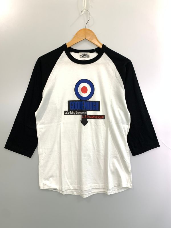 【中古品】 LET IT RIDE レットイットライド ×GOODENOUGH グッドイナフ PRINT TEE 七分袖 【142-260531-AS-32-min】