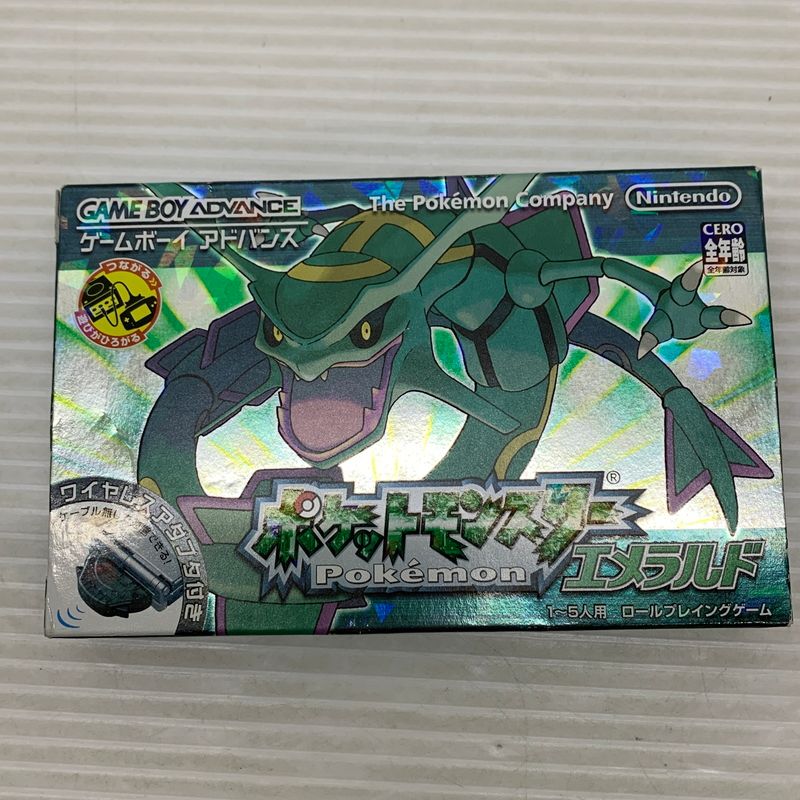 中古品】 GBAソフト ポケットモンスター エメラルド ポケモン
