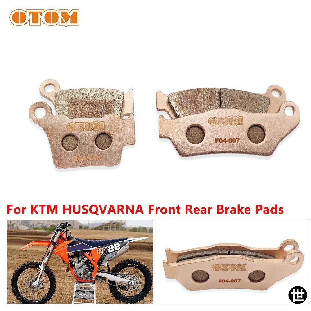 KTM HUSQVARNA オフロードバイク用フロントリアブレーキパッド 銅 SX SXF XC XCW EXC EXCF FC FE FX TC TE TX F04 R04 6,494円