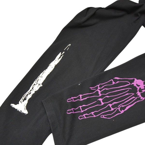 RAF SIMONS　ラフシモンズ　2021AW　Extreme long sleeve T-shirt Skeleton Hand　プリントロングスリーブTシャツ　19001-0099　8054000245338