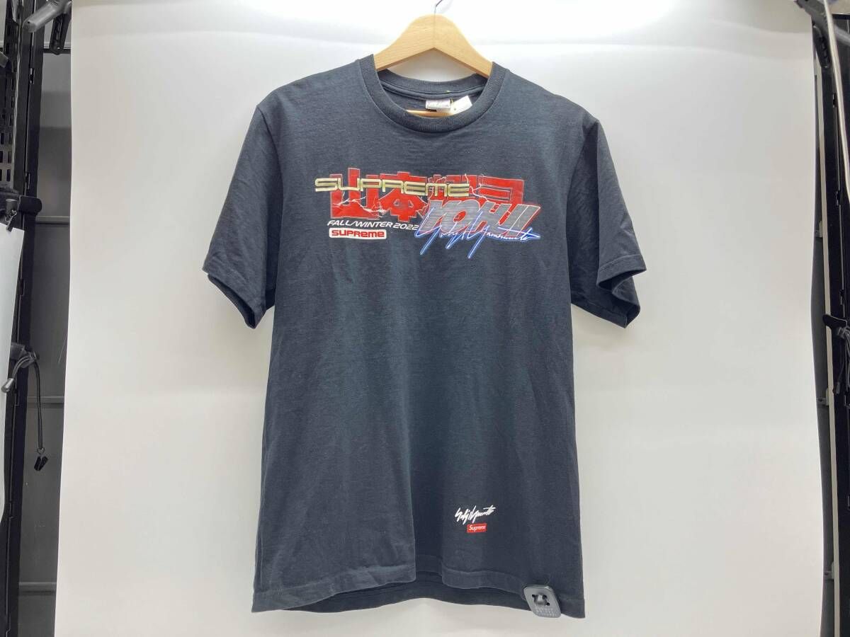 夏 Supreme Yohji Yamamoto TEKKEN シュプリーム ヨウジヤマモト 鉄拳 コラボTシャツ 半袖Tシャツ ブラック S コットン