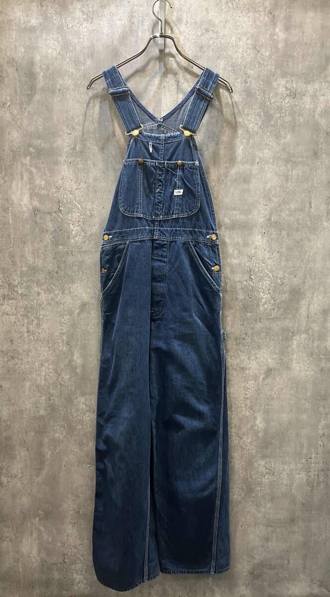 70s Lee リー JELT DENIM オーバーオール・オールインワン インディゴブルー