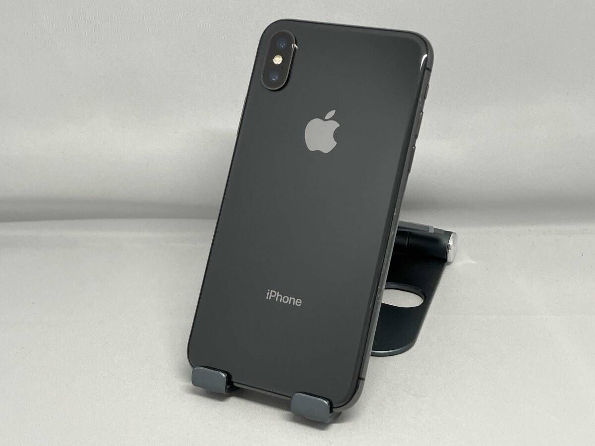 SoftBank 【SIMロックなし】MQAX2J/A iPhone X 64GB スペｰスグレイ SoftBank