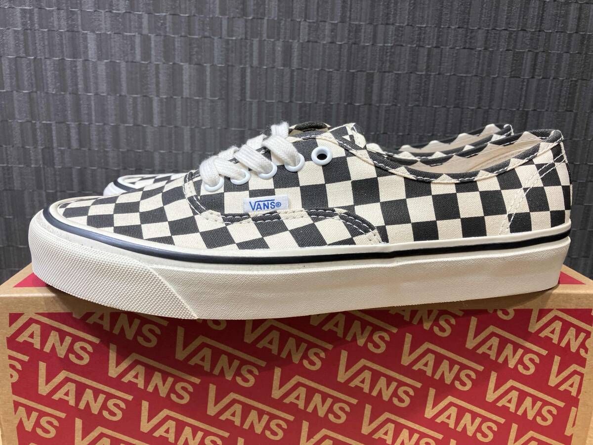 Dead stock VANS authentic 44 DX チェッカー ブラック　アナハイム Anaheim US8.5 26.5cm オーセンティック