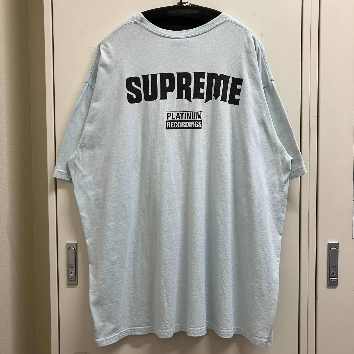 Supreme 半袖Tシャツ Still Talking S#@*! カットソー サイズXXL ブルー系 シュプリーム