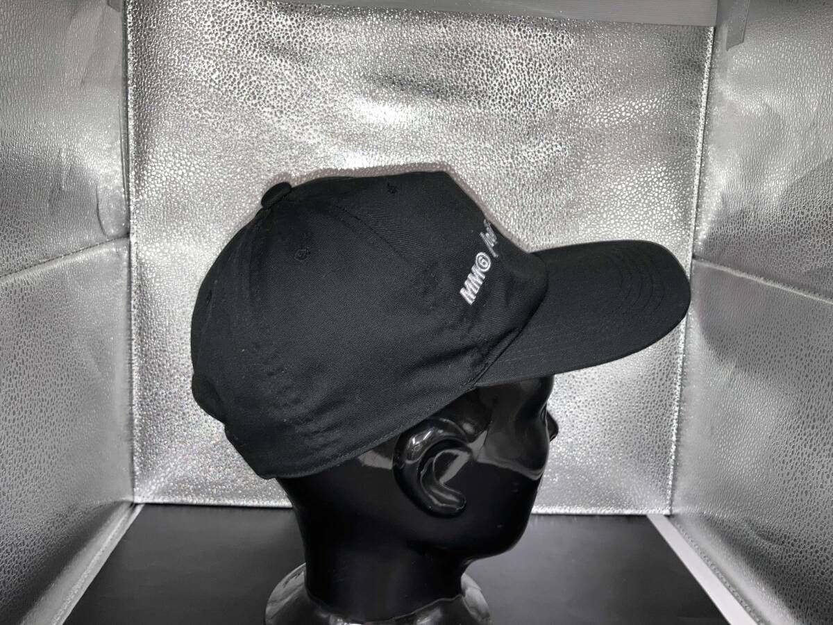 MM6 Maison Margielaメゾンマルジェラ キャップ S32TC0102 ブラック