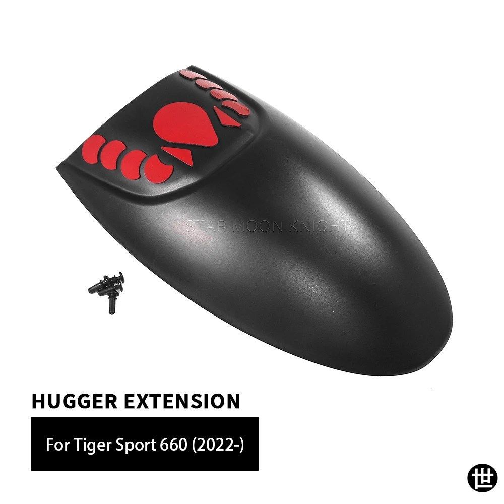 TIGER SPORT 660 SPORT660 2022 2023用 - オートバイアクセサリー ABS フロントフェンダーハガー リアマッドガードエクステンダー