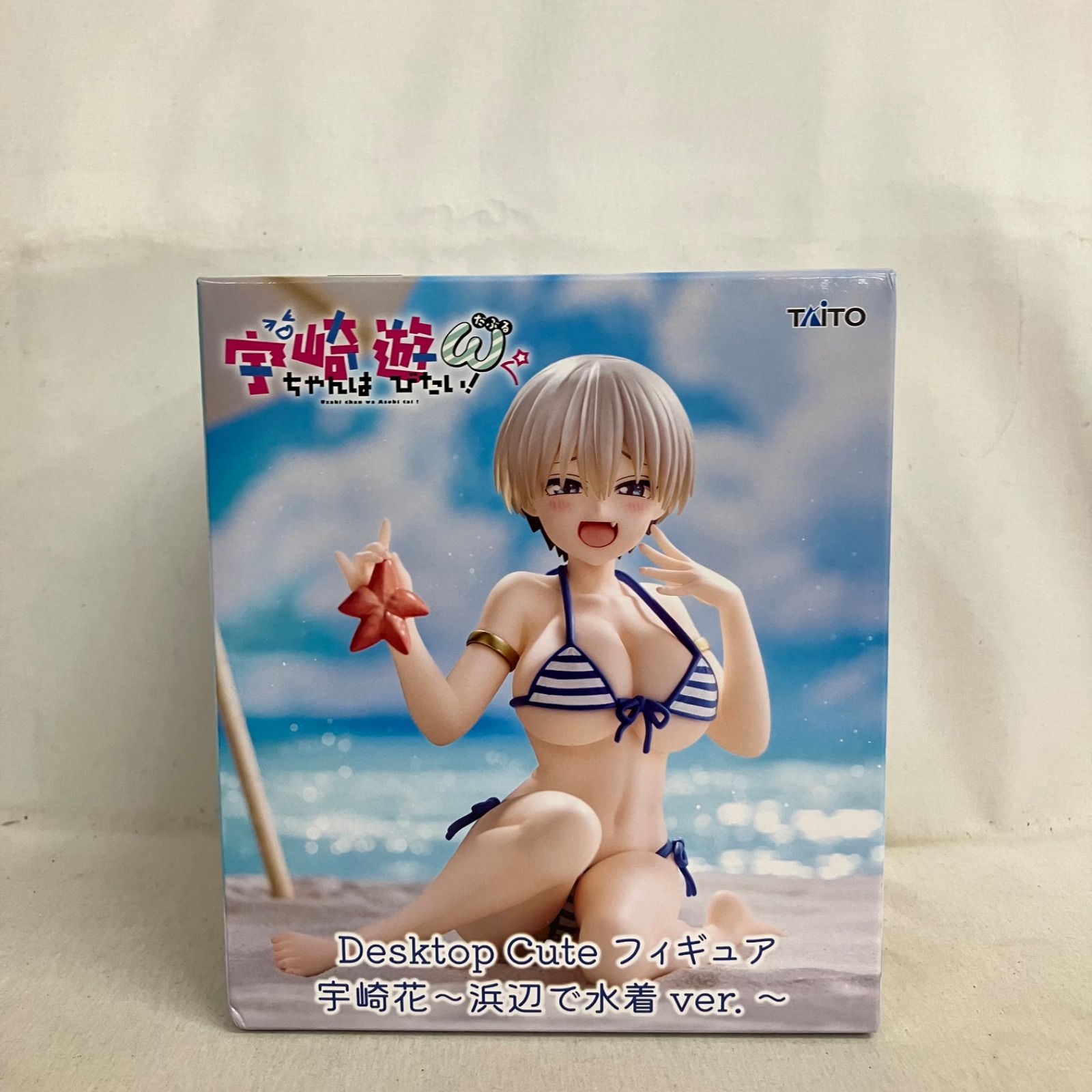 未開封 宇崎ちゃんは遊びたい Desktop Cute 宇崎花 浜辺で水着