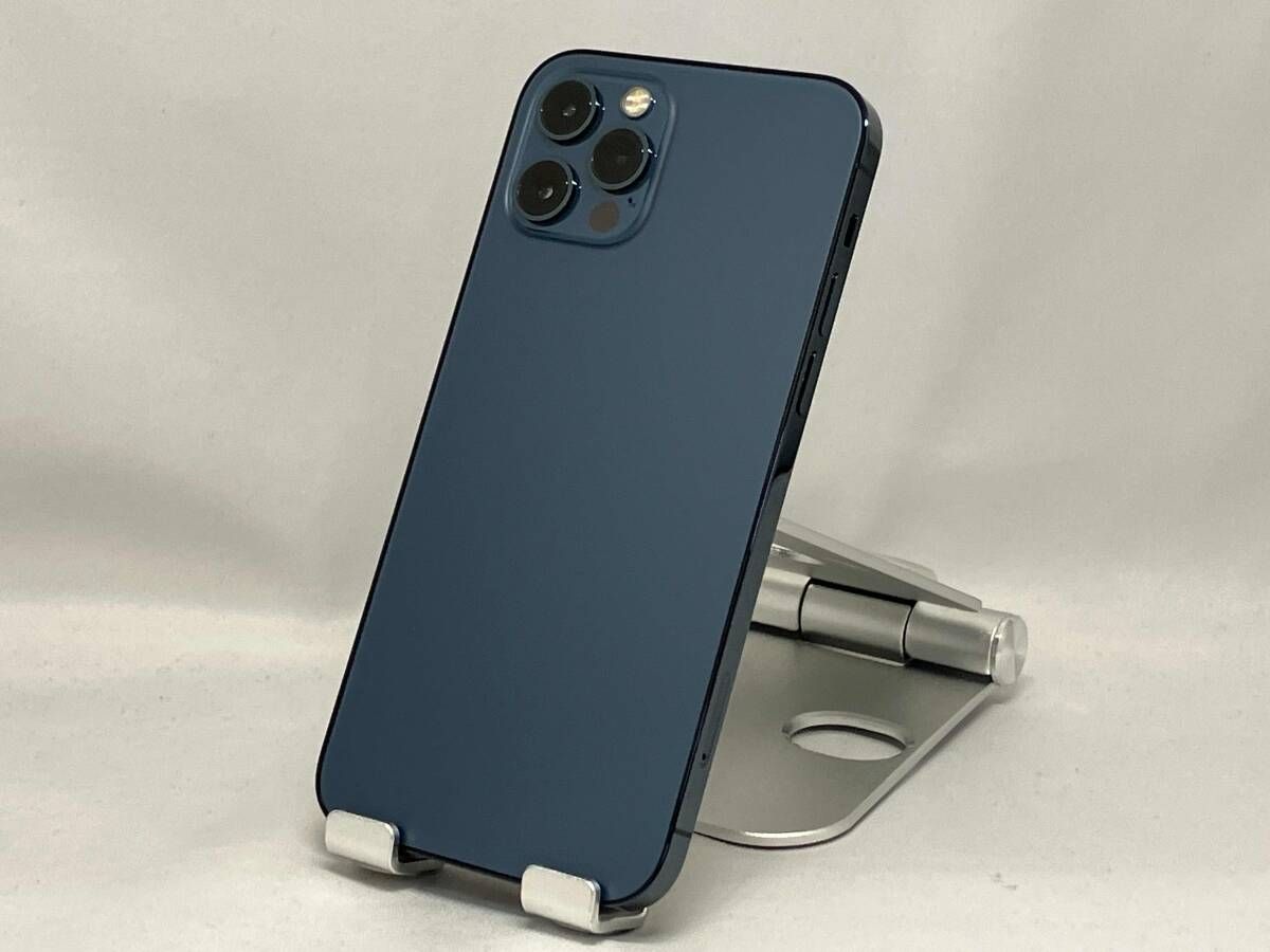 docomo 【SIMロックなし】MGM83J/A iPhone 12 Pro 128GB パシフィックブルｰ docomo