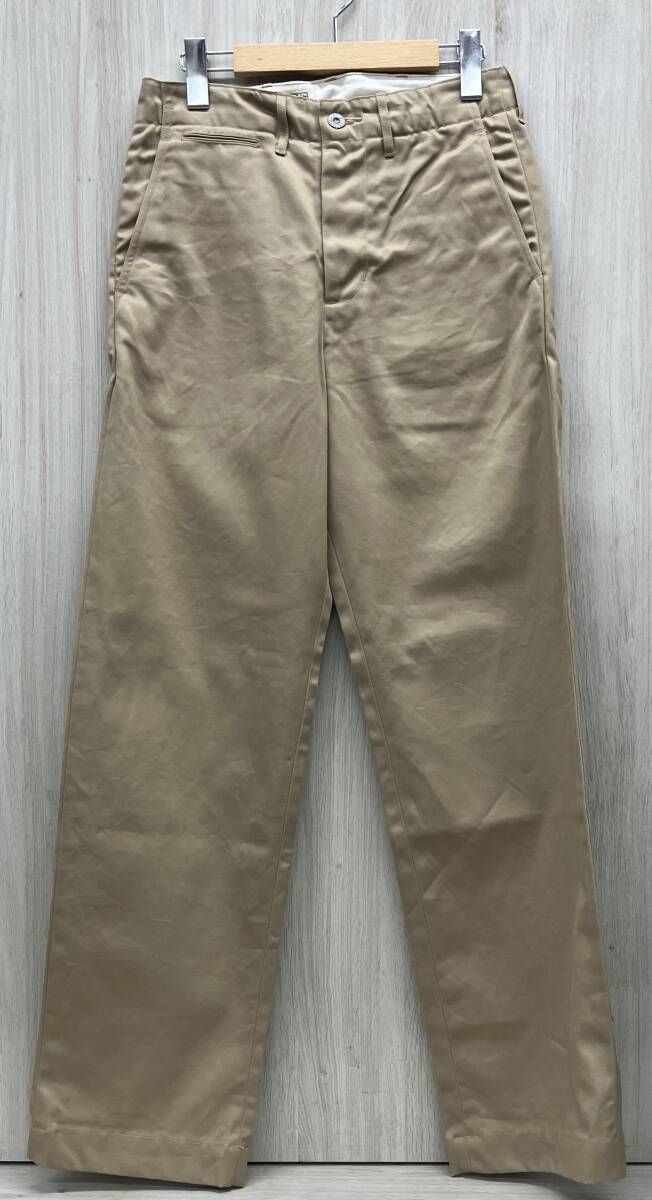 BUZZ RICKSON’S BEAMS BOYS Over Alls Chino Pants W29 バズリクソンズ ビームス ボーイ オーバー オール チノ パンツ 藤沢大庭店